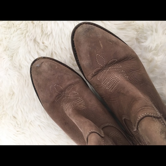 Steve Madden Graced Leather Boots - Picture 6 of 8